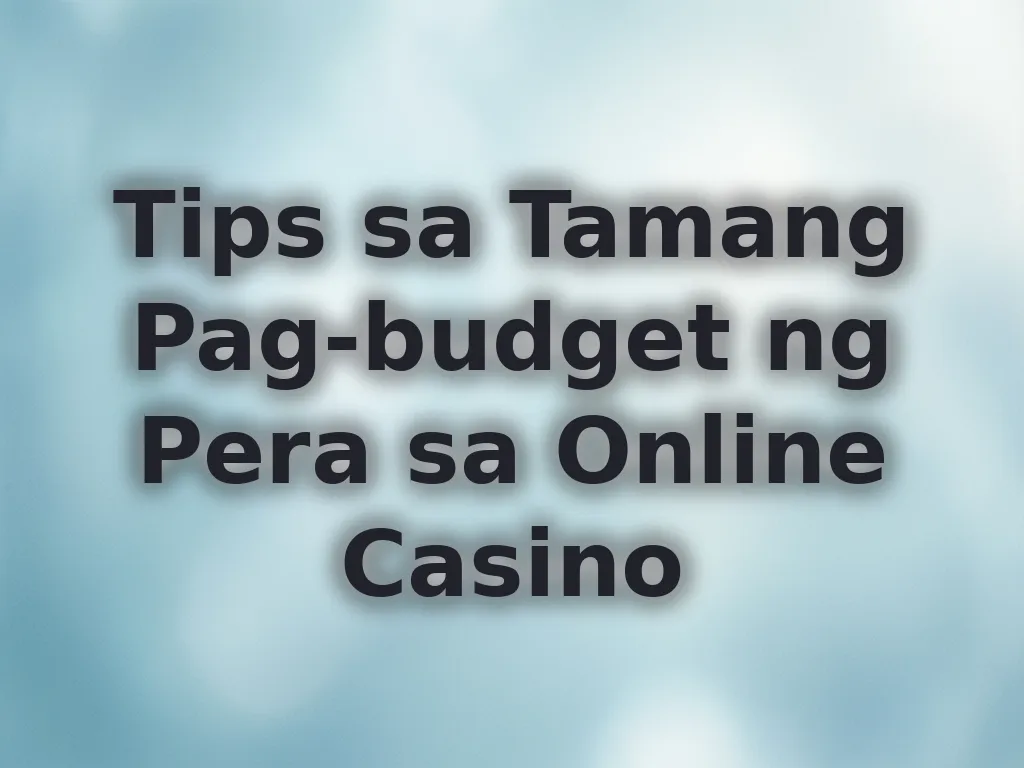 Budgeting Tips
